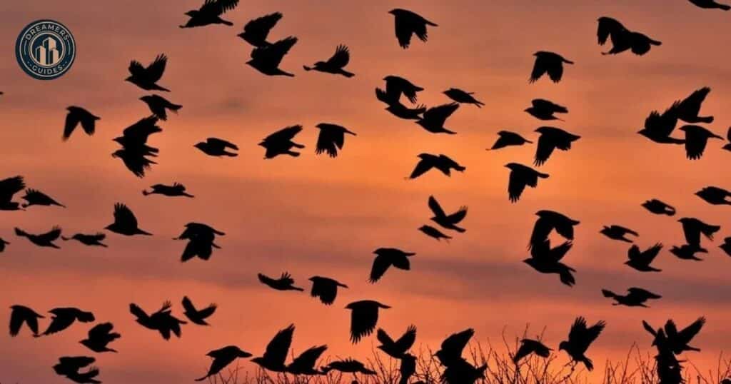 Why Do Crows Gather in Large Numbers