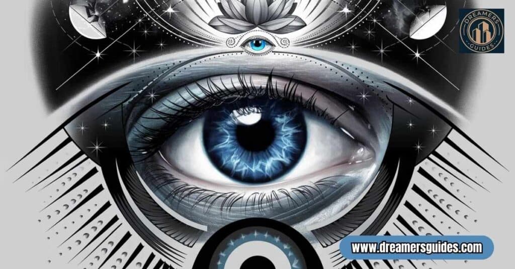 Eye tattoo spiritual meaning with protective symbolism and third eye awakening design.